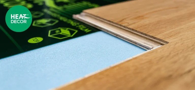 ako inštalovať vykurovacie fólie pod podlahu