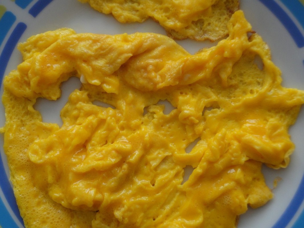 omeleta z kačacích vajec