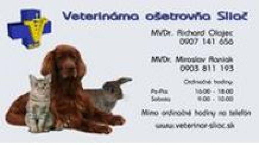Veterinárna ošetrovňa Sliač