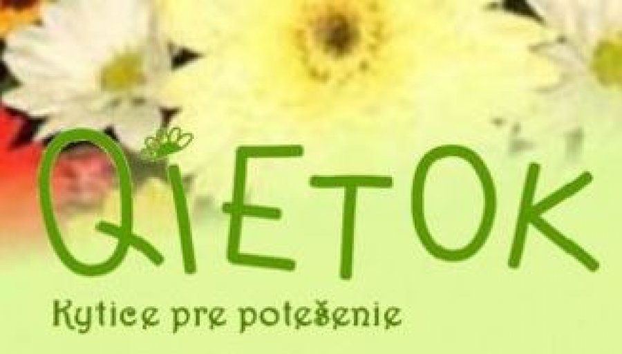 Kvetinárstvo QIETOK, kytice pre potešenie